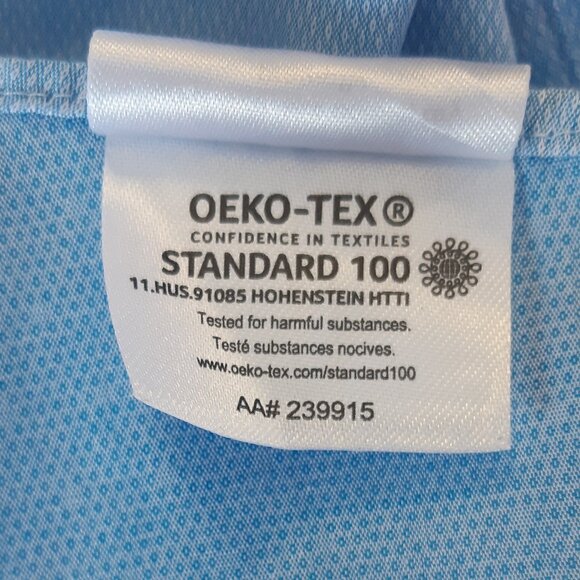 Calvin Klein SZ 16.5 Regular Fit Light Blue 100% Cotton Men's Button Up Shirt - Picture 7 of 13